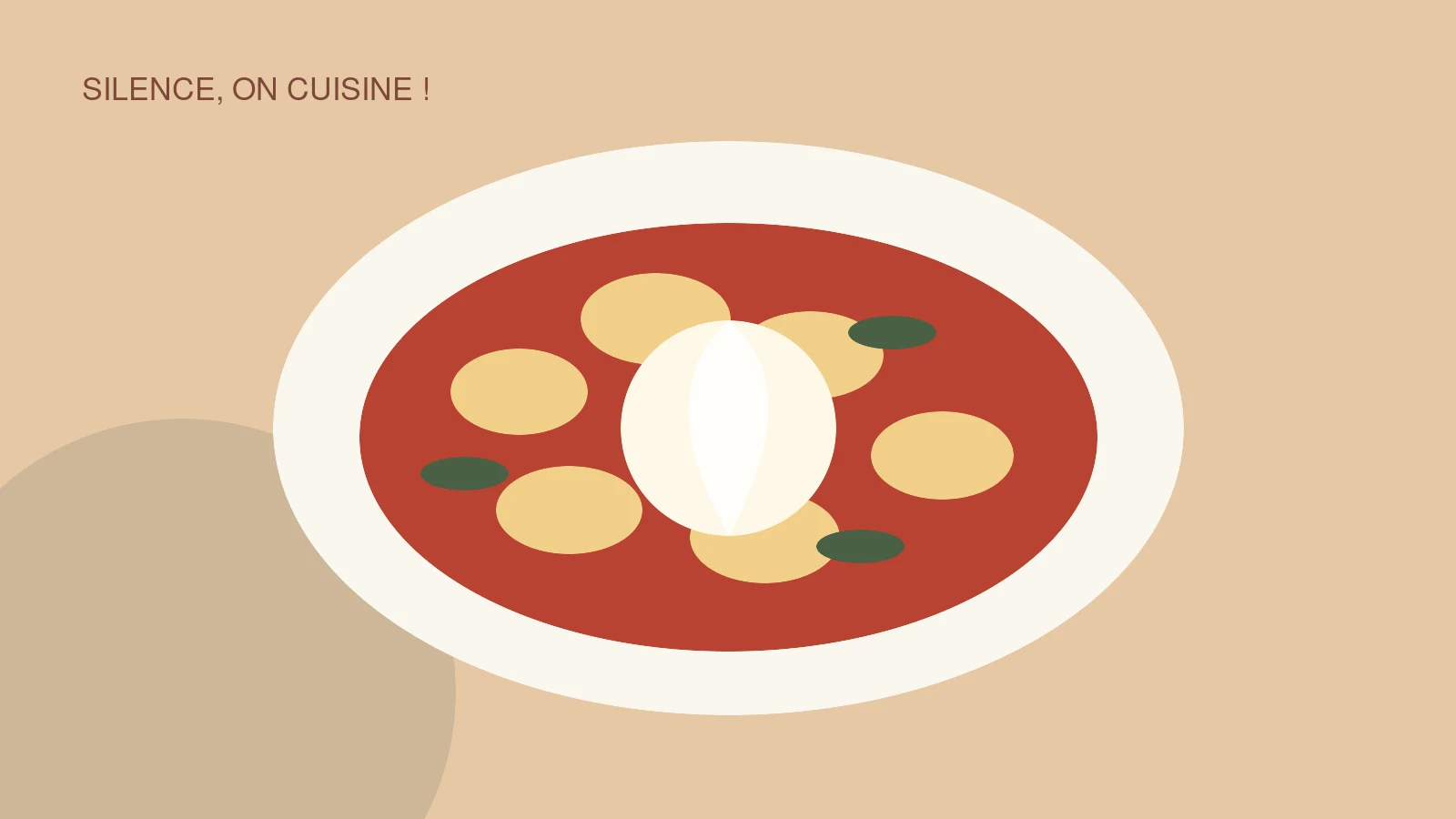 Illustration pour Gnocchis maison, salsa di pomodoro, burrata